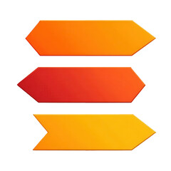 Three horizontal arrows with gradient colors pointing to the right on a black background