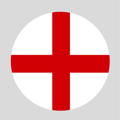 Naklejka premium flag England button 