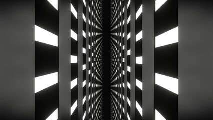 White Vertical Line Area Background VJ Loop in 4K - Powered by Adobe