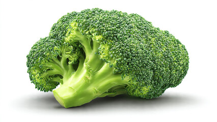 broccoli isolated on white background