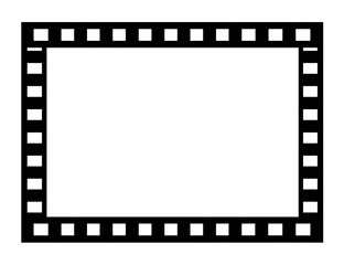 Obraz premium Blank, dark digital canvas with a decorative border