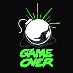 Creative grunge marker design