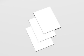 Professional Flyer Mockup Scene for Branding and Promotional Design Presentation