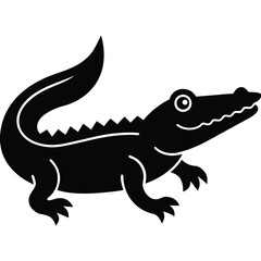 alligator vector icon