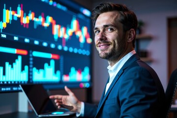 Presenting Real-Time Financial Data with Dynamic Graphs and Charts