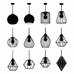 Collection of Modern and Minimalist Pendant Light Fixtures.