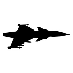 Jet Fighter Silhouette