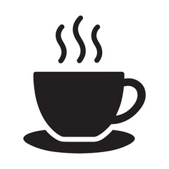 Coffee cup icon vector