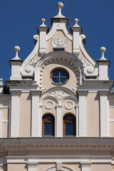 Town Hall, Neo-Renaissance style administrative building located in Market Square, Jaroslaw, Poland