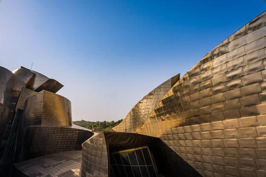 Le Mus&eacute;e Guggenheim en 11 ao&ucirc;t 2025, Bilbao, Espagne