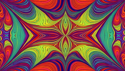 psychedelic abstract pattern