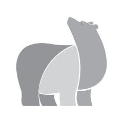 Stylized Bear Icon