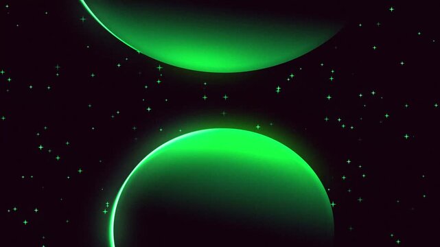 planet in space vector illustration
