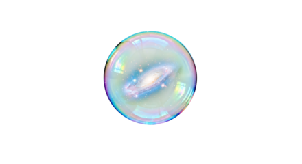 A dramatic black liquid splash with colorful cosmic energy isolated on transparent background, representing the power of creation, the mystery of the universe, and the fusion of darkness and light