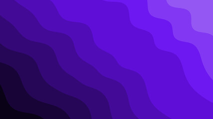 Abstract Purple Gradient Wavy Stripes: Sophisticated Background for Digital Art Projects