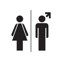 male and female signs
