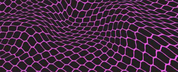 Mesh texture for fishing nets. Seamless pattern for sportswear or soccer goal, volleyball net, basketball hoop, hockey, athletics. Abstract net background for sports. vector © Yuyud