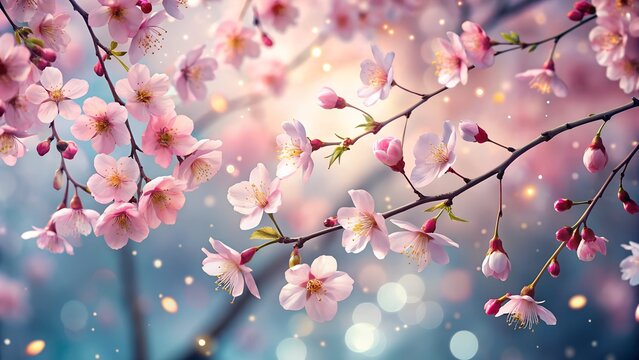 Cherry blossom in spring