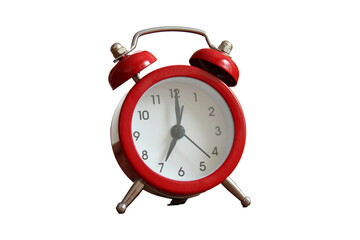 red alarm clock png format