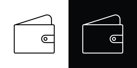 Wallet icon. Modern simple vector collection