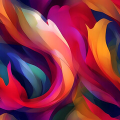 Vibrant Abstract Colorful Background | Modern Fluid Gradient Art Wallpaper.