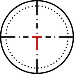 Sniper target focus icon