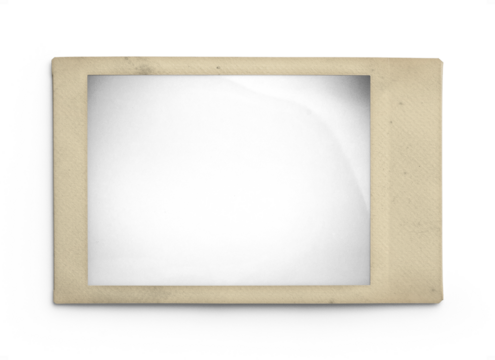 Horizontal Vintage Instant Photo Film