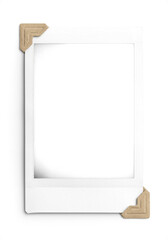 Instant Photo Film with Corners Photo
