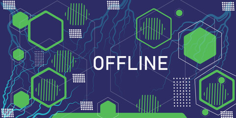 Abstract glowing  banner background with fluid shapes in purple and orange color. vector illustration  modern wallpaper. Presentation template, modern advertising.