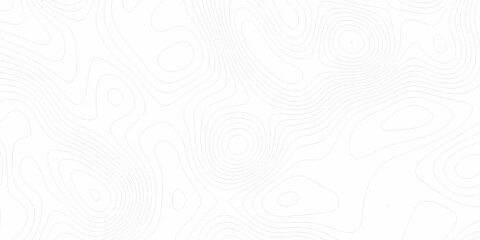 White wave paper curved reliefs abstract background, Abstract topographic contours map background. digital topographic contour map concept space geometric strip grid line. Natural discovery of maps.