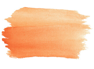 Peachy, textured watercolor swatch