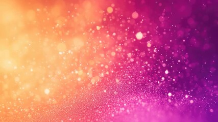 Purple and orange bubble