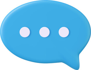 3d Chat bubble