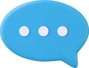 3d Chat bubble