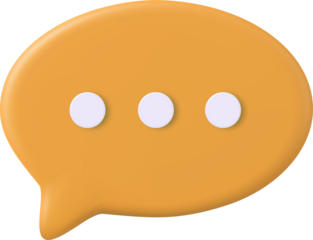 3d Chat bubble