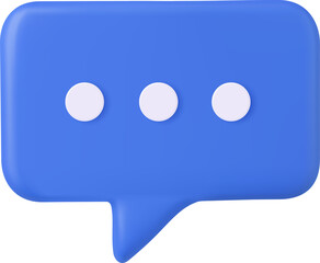 3d Chat bubble
