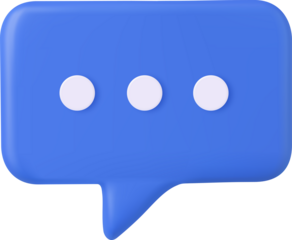 3d Chat bubble
