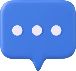 3d Chat bubble