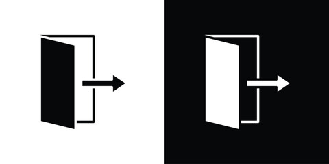 Logout icon - perfect for UI UX design