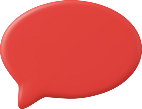 3d Chat bubble