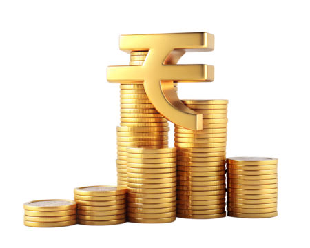 golden coins isolated on white background money, gold, wealth, investment, column, savings, golden, finances, metal, stack, coins, coin, currency, finance, business, bank, market, growth, financial, e