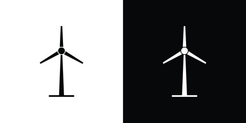 Wind turbine icon - perfect for UI UX design