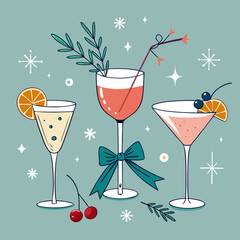 cocktail with cherry