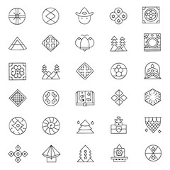 Simple Pattern and Emblem Icons