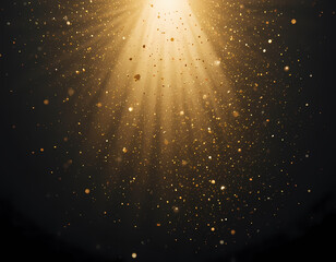 Dark Gold Dust Festival Minimal Mockup Background