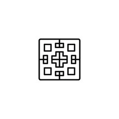Geometric Kufic Art Icon