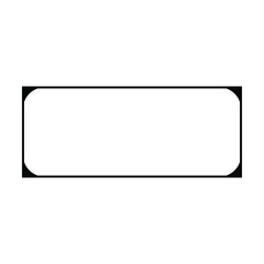 Fototapeta premium Frame border shape icon, decorative vintage doodle element for simple banner design in vector illustration.