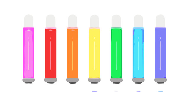 Colorful vape pens disposable vape e cigarette vape device flavors vaping juice nicotine colorful pens vape