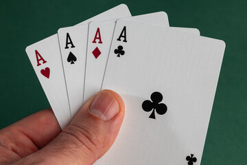 royal flush in hand