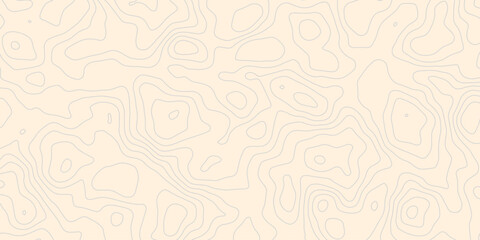 Abstract topographic map lines background. Vector seamless background, subtle pattern. topographic map background concept.